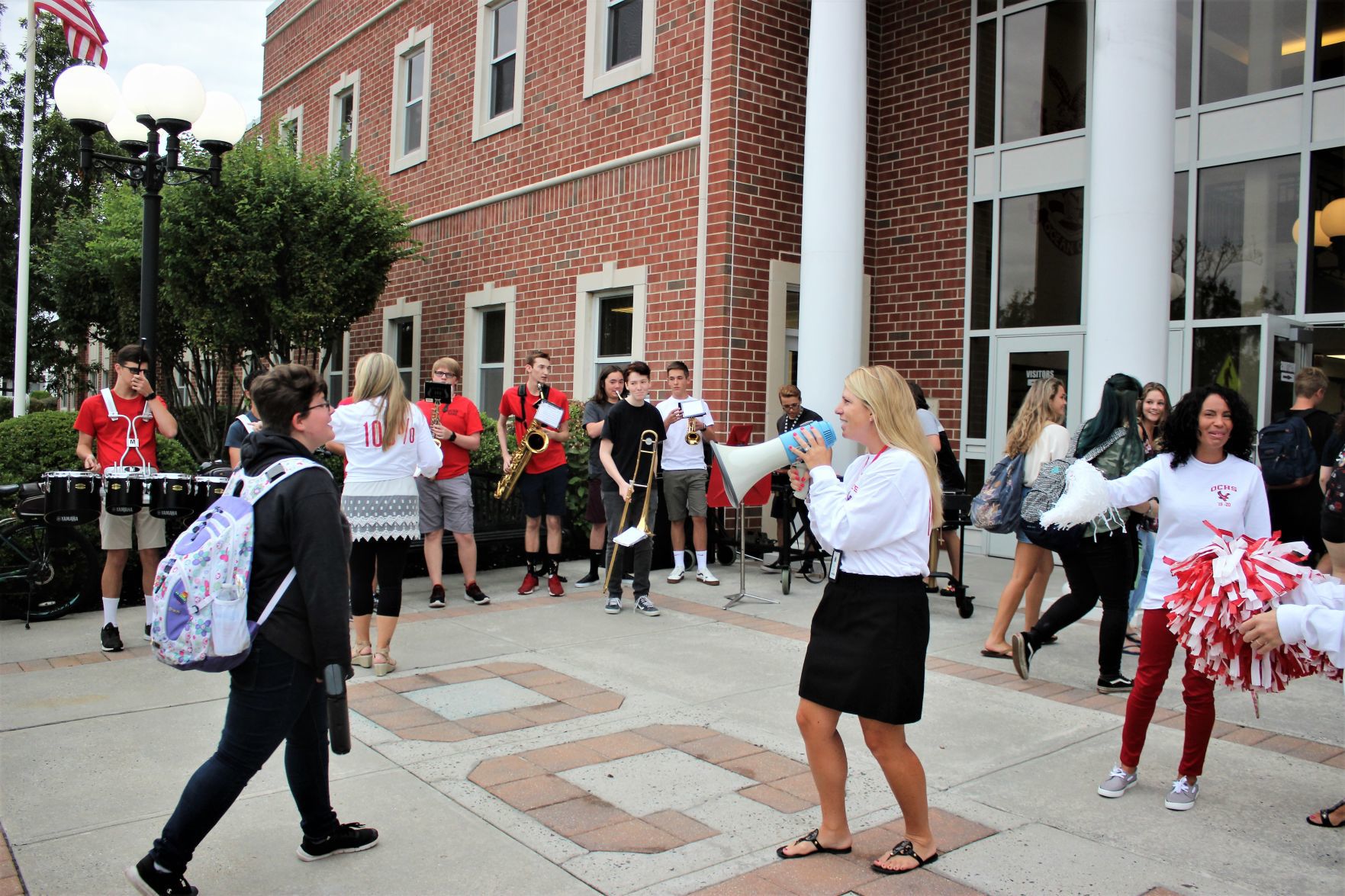 First day of school at Ocean City High School